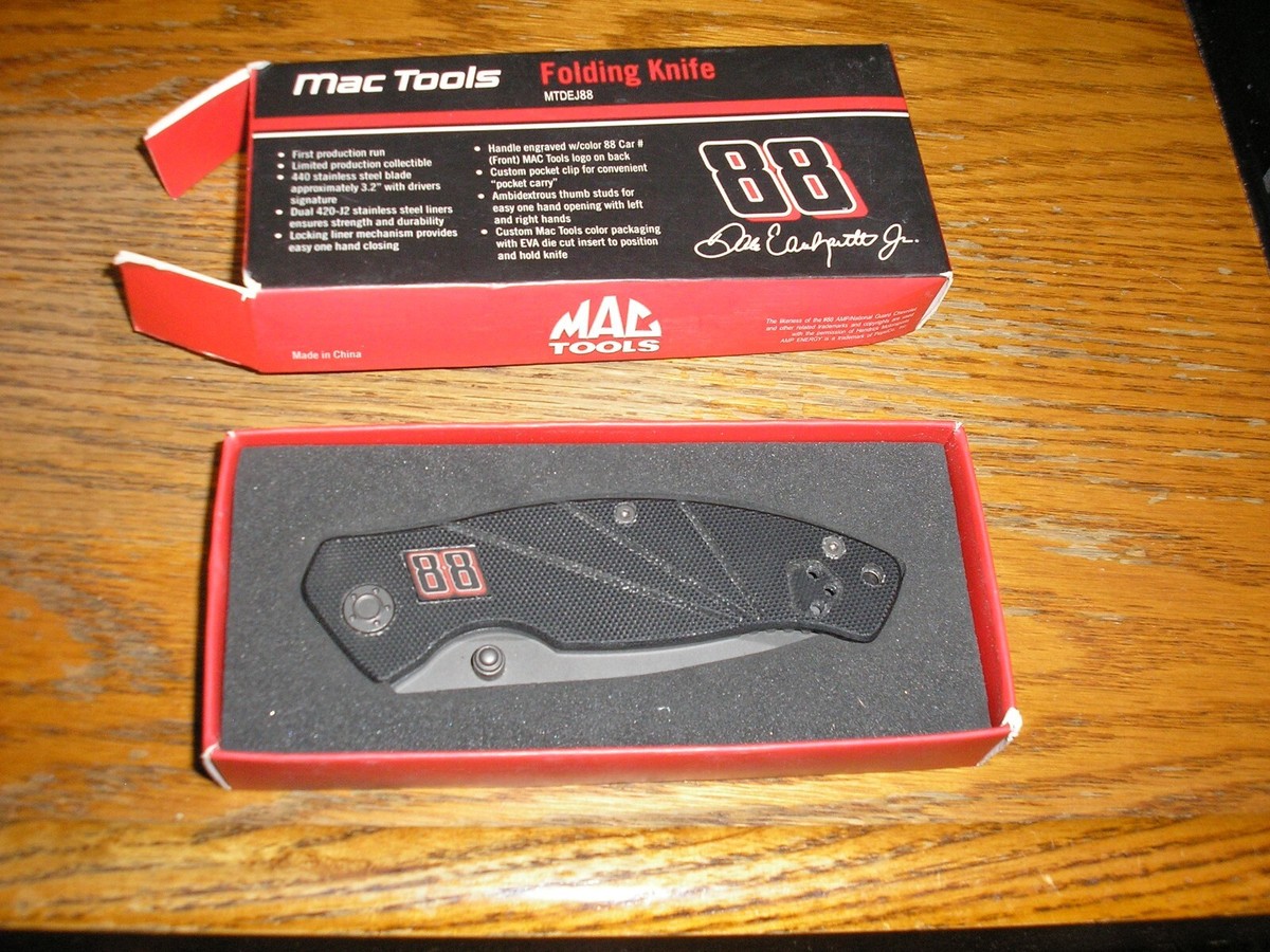 NICE Mac Tools MTDEJ88 USA #88 Dale Earnhardt Jr. Folding Pocket