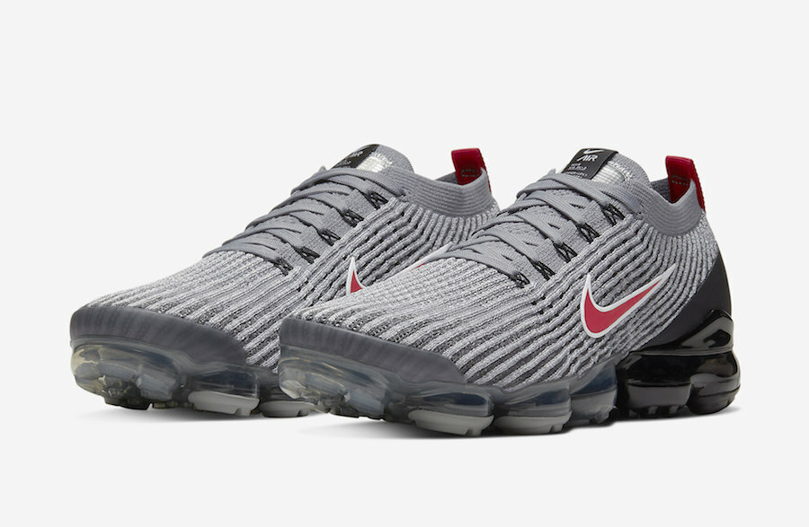 white grey red vapormax