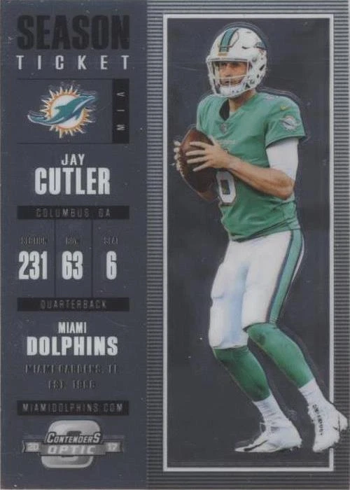 2017 Panini Contenders Optic Jay Cutler #83