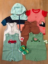 Carter's  Others Infant Boys Clothing Lot of 7 3 New Size 0-3, 3 Months