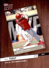 2020 Topps Best of Topps Now #BTN-5 Mike Trout Los Angeles Angels