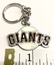 San Francisco Giants Pewter Keychain Official MLB Licensed!   Brand new!