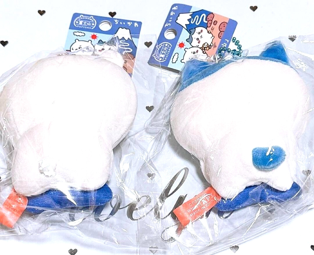 Chiikawa Hachiware Local Limited Plush Keychain 2 set Mt.Fuji