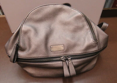 Xuna CZ1738C31 Sac À Dos Femme Gris Métallique Neuf - Photo 1/4