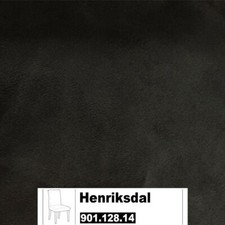 IKEA Henriksdal Bezug für einen Stuhl in Kungsvik schwarz 901.128.14