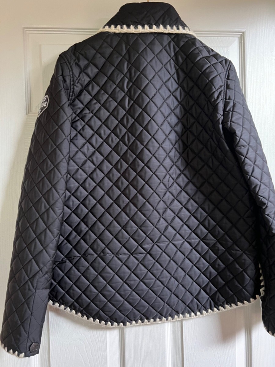 新品 CHANEL COCO シャネル NEIGE ギャザーコート コート 38 CHANEL COCO NEIGE 18N-19 BLACK PUFFER JACKET CAMEL HAIR COCO PATCH