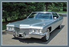 1972 Cadillac Coupe DeVille, Toolbox / Refrigerator Magnet, 42 MIL
