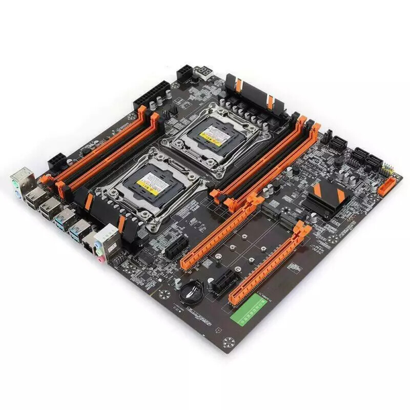 X99 Motherboard With 2x Intel Xeon E5-2680 V4 CPU + 4x 32GB X99 Motherboard With 2x Intel Xeon E5-2680 V4 CPU + 4x 32GB