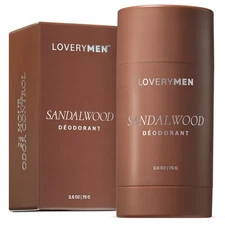 Men's Sandalwood Deodorant Stick, Anti-Perspirant 2.6oz-Anti Perspirant, Natural