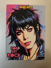 Joan Jett Custom Card - Pop Art Rock