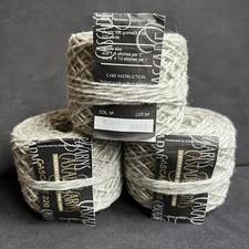  3 Cascade 220 Yarn 9401 LIGHT GREY  MEDIUM GREY TWEED Peruvian Highland Wool