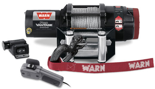 Warn ATV ProVantage 3500 Winch w/Mount 10-14 Polaris