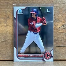 2022 Bowman Jose Pastrano #BCP-21 Chrome Prospects Cleveland Guardians