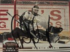 Darcy Wakaluk Dallas Stars autographed card (1992-93 Topps Stadium Club #153) — photo 1