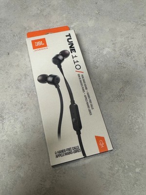 JBL TUNE 110 In-Ear Headphones - Black