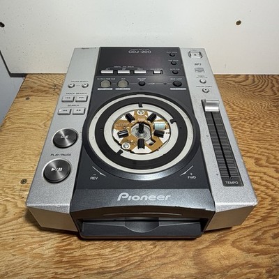 Pioneer CDJ-200 MP3 DJ CD Player Digital Turntable CDJ200 As Is For Parts/Repair