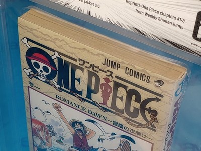 ONE PIECE #1 Volume One 1st Print GRADED Manga BGS 6.5 Romance