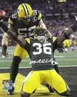 Signed 8x10 NICK COLLINS Green Bay Packers Autographed photo - w/COA