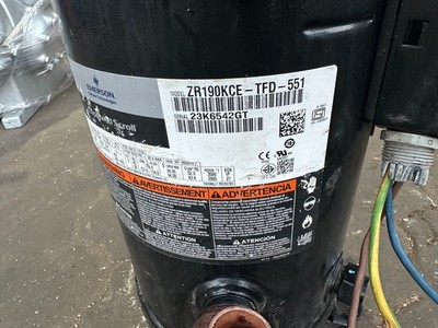 COPELAND SCROLL COMPRESSOR ZR190KCE-TFD-551 | eBay