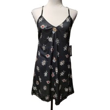 NWT Robot Novelty Print Slip Dress or Nightgown Whimsey Sold at ModCloth Size L