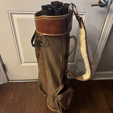 VOIT Vintage Golf Bag Made In USA Brown