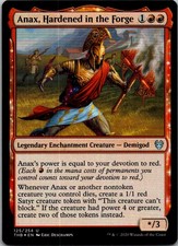 Anax, Hardened in the Forge U Theros Beyond Death Foil 125 NM