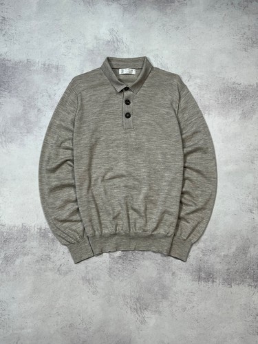 Brunello Cucinelli Cashmere Mock Neck Sweater Size 50