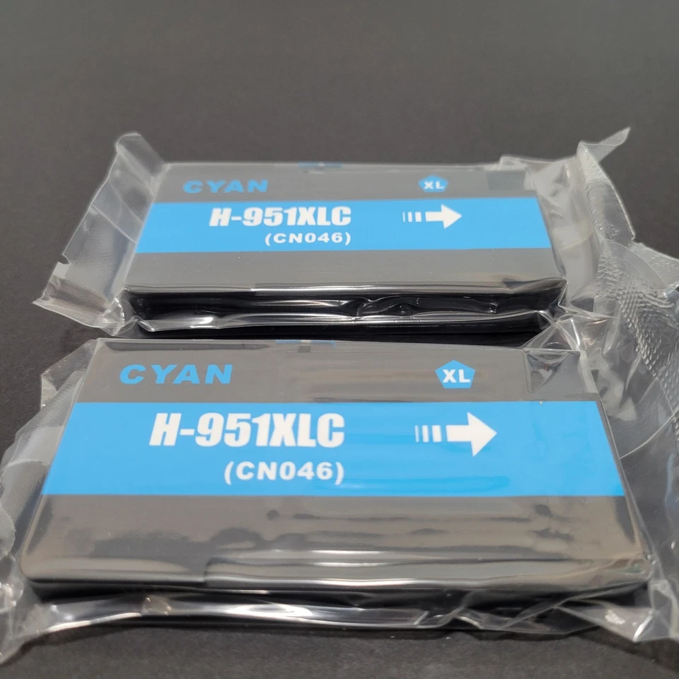 H-951XLC Printer Ink Set Of 2 Cyan H-951 XLC - Image 2 of 4