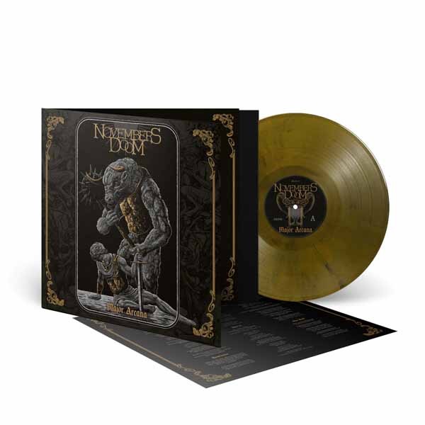 Novembers Doom Major Arcana (gold/black Marble Vinyl) LP New 884388889897