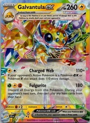 Galvantula ex - 051/142 Stellar Crown Double Rare