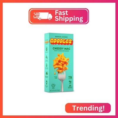 Goodles Cheddy Mac Creamy Cheddar and Macaroni Pasta - Nutrient Packed with Real