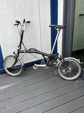 Brompton M3L (C Line) folding bicycle in Satin Black -In Very Good Condition✅