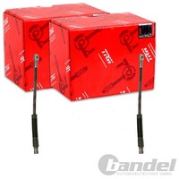 2X TRW BremsschlÄUche Vorne Hinten Beidseitig Passend FÜR Opel Ascona Astra