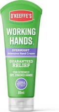 O'Keeffe's Working Hands Overnight 80ml Intensive Hand Cream Relief Repair