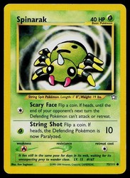 Spinarak 75/111 Neo Genesis Common Unlimited