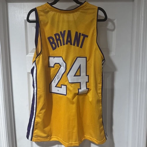 Kobe Bryant Signed Autographed  Custom  Jersey COA NBA Basketball A45157