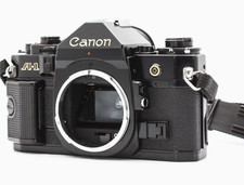 Canon A-1 35mm SLR Film Camera Black Body Only from JAPAN Exc 4