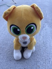 Disney HHC70 Sox Cat Plush Toy - White/Yellow