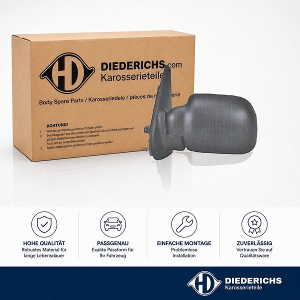 Aussenspiegel Links Diederichs 4412725 FÜR Renault RÜCkspiegel Aussen-image