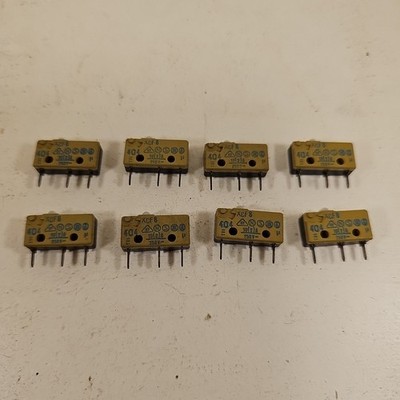 New Lot Of 8 Saia Burgess XCF8 Series Microswitches 