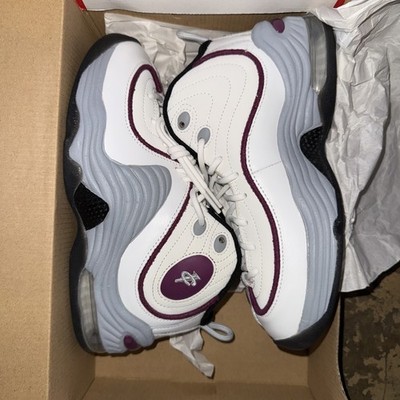 Nike Air Penny 2 White Wolf Grey Rosewood Womens Size 6.5 New Rare DV1163-100