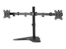 DIGITUS Dual Monitor Stand 2x 32" 8kg with Stand 15-32" 2x 8kg DA-90401