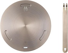 Induction Hob Converter Plate 28 CM, Stainless Steel Cooking Induction Adapter