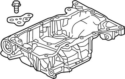 Genuine Infiniti Oil Pan 111103TA3A