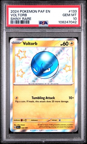 Voltorb graded PSA 10 for sale on eBay