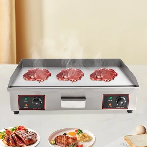 3KW 30" Commercial Electric Countertop Griddle Grill BBQ Flat Top Heating Plate