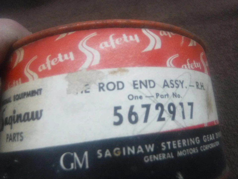 Pontiac Bonneville 1959,60, Catalina, pase Kit de varilla de amarre lateral NOS # 5672917 Foto 3 de 3