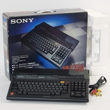 MSX2 SONY HB-F1XDJ Personal Computer Boxed -New rubber belt- 205308