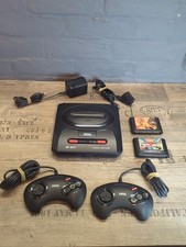 Sega Mega Drive II Console Bundle 2x Controllers, 4x Games - Fully Tested