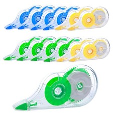White Correction Tape, 12 Pack, 39.37 Feet Correction Tape for School And Off...